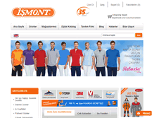 Tablet Screenshot of ismont.com.tr